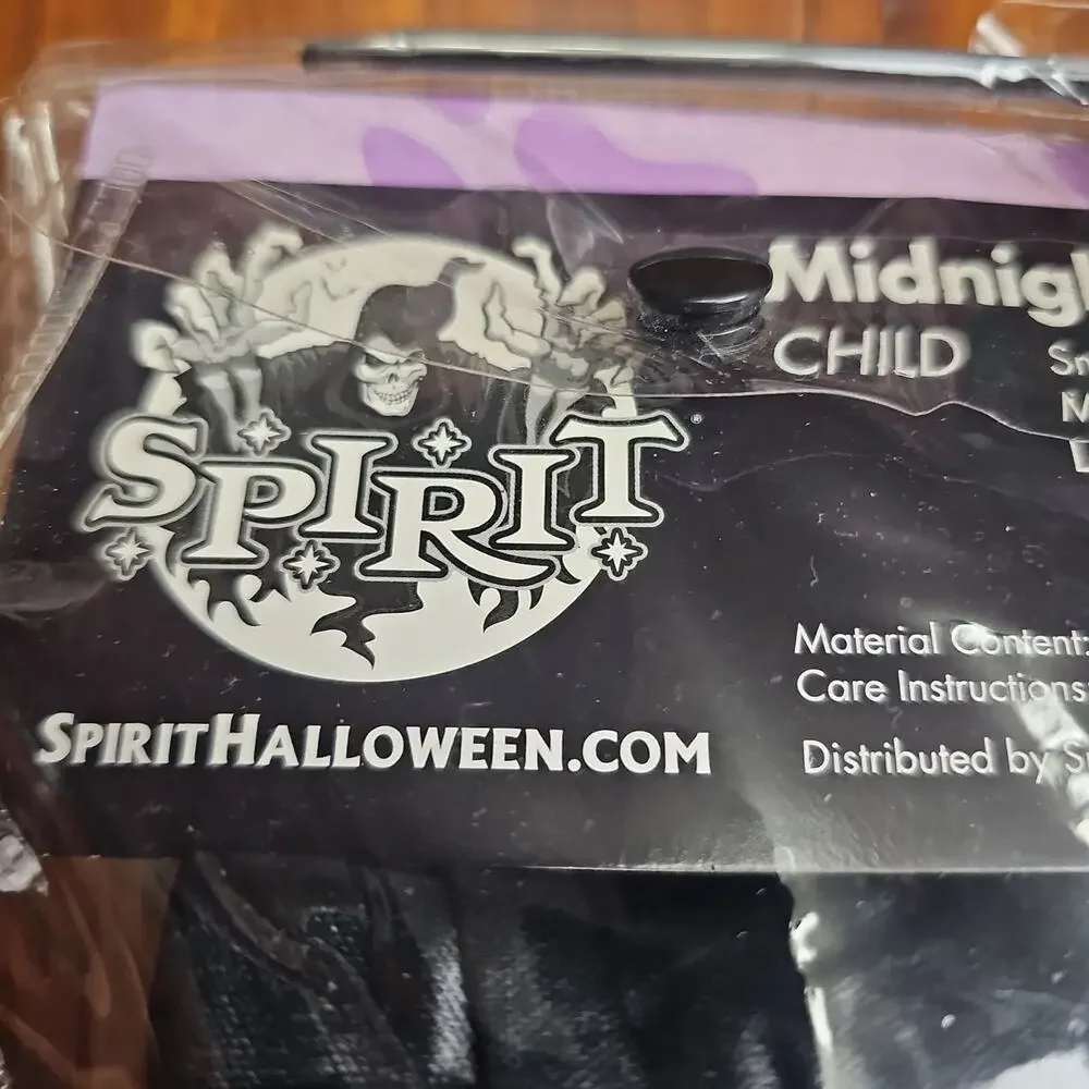 Midnight Unicorn costume NWT kids 12-14